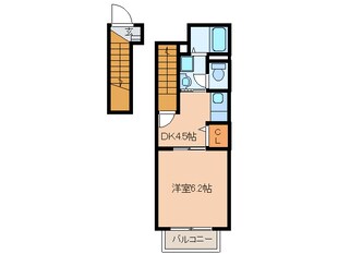 ハイツ雅の物件間取画像